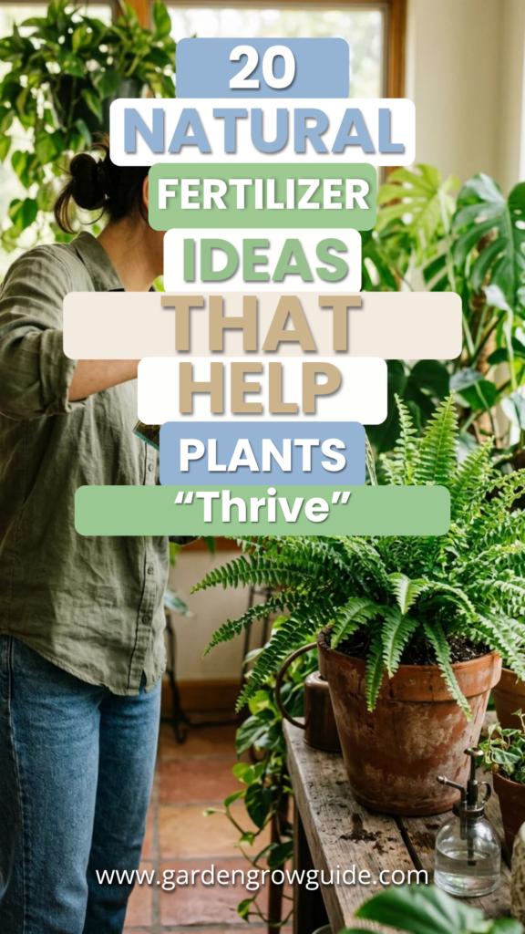 20 Natural Fertilizer Ideas That Help Plants Thrive
