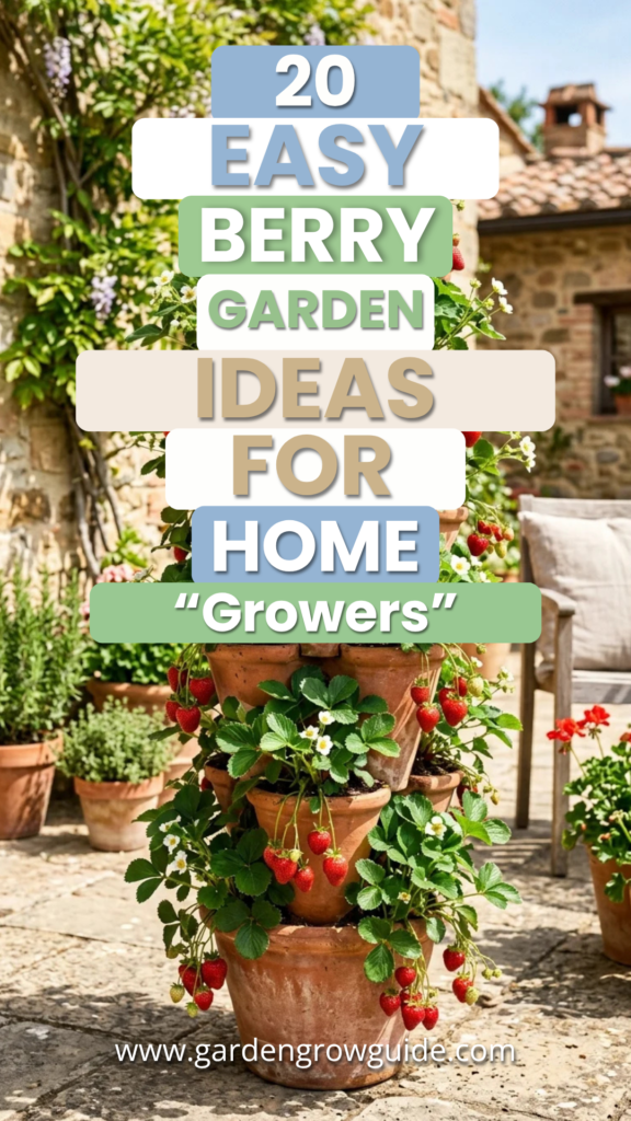 20 Easy Berry Garden Ideas for Home Growers