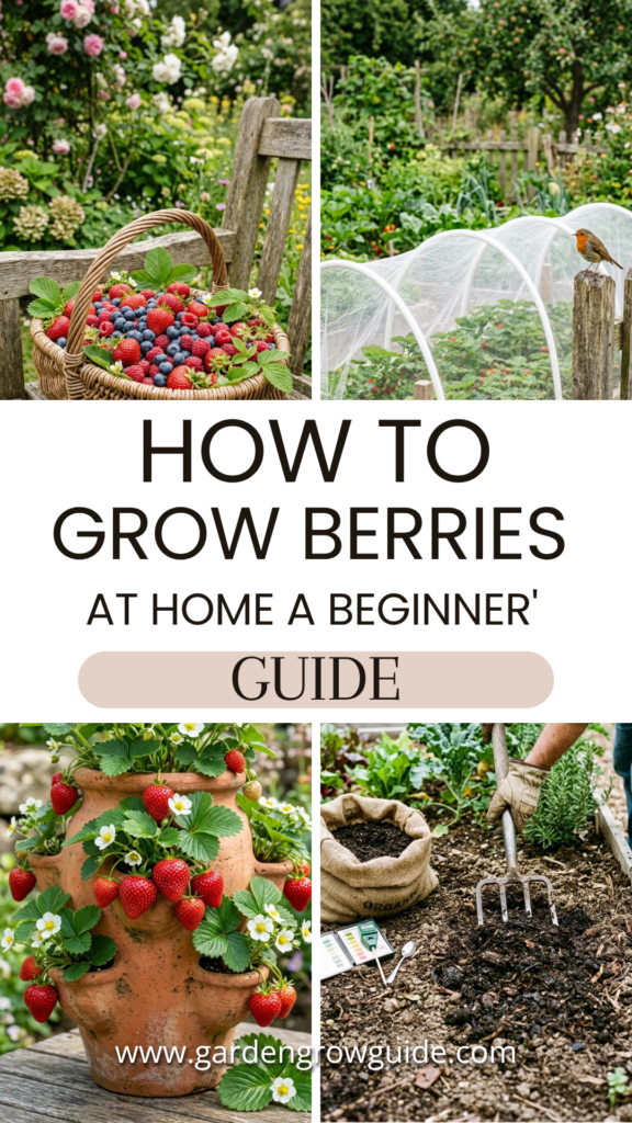 How to Grow Berries at Home: A Beginner’s Guide