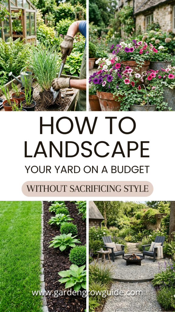 How to Landscape Your Yard on a Budget Without Sacrificing Style