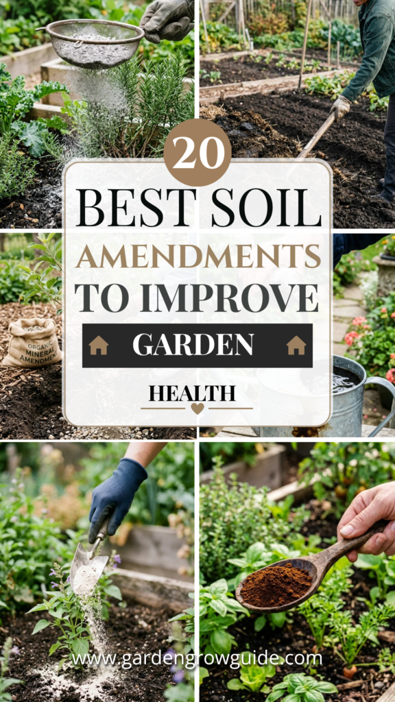 20 Best Soil Amendments to Improve Garden Health