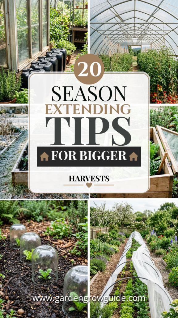 20 Season-Extending Garden Tips for Bigger Harvests