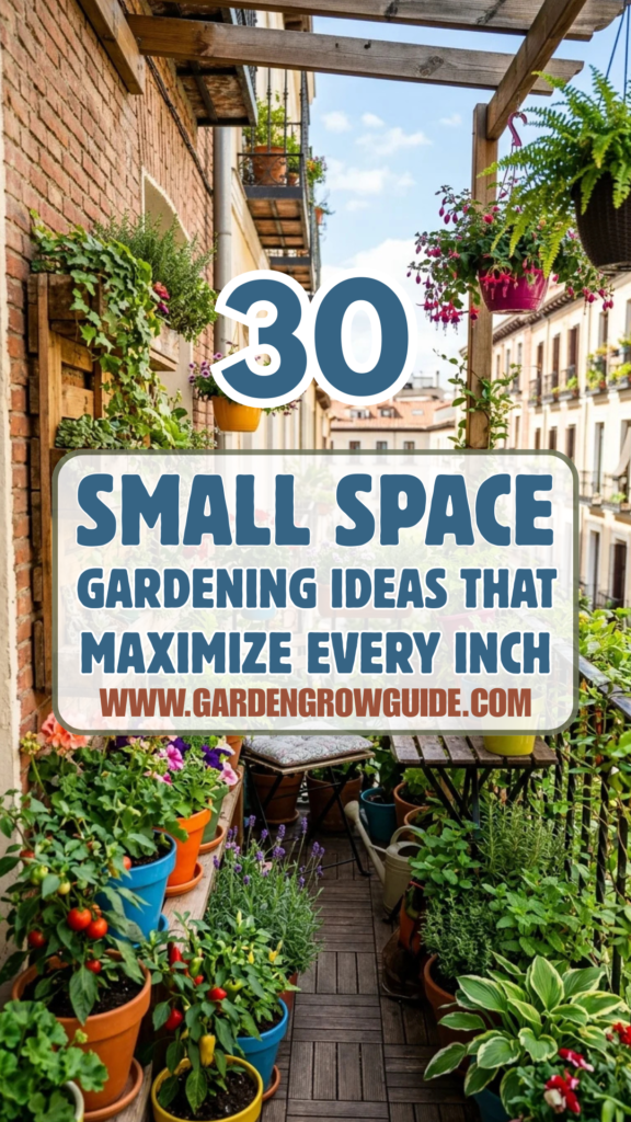 30 Small Space Gardening Ideas That Maximize Every Inch