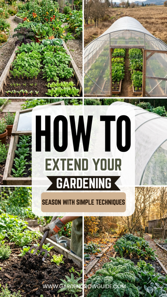 How to Extend Your Gardening Season with Simple Techniques