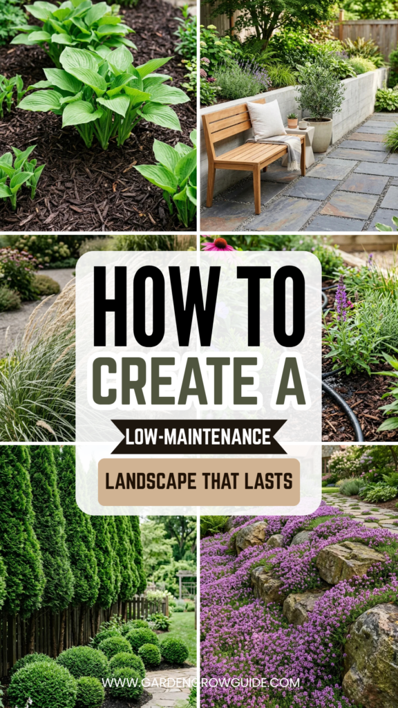 How to Create a Low-Maintenance Landscape That Lasts