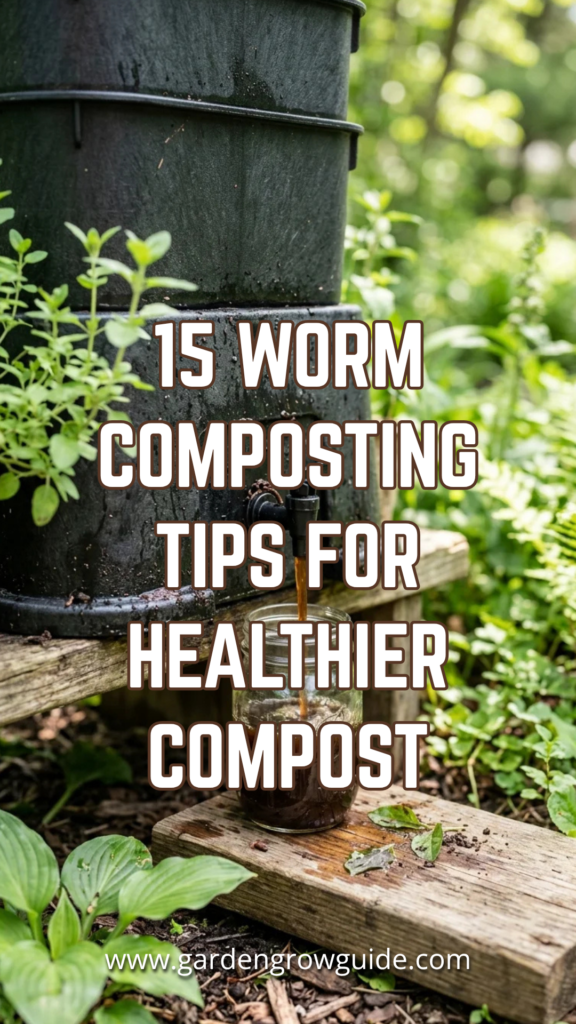 15 Worm Composting Tips for Healthier Compost