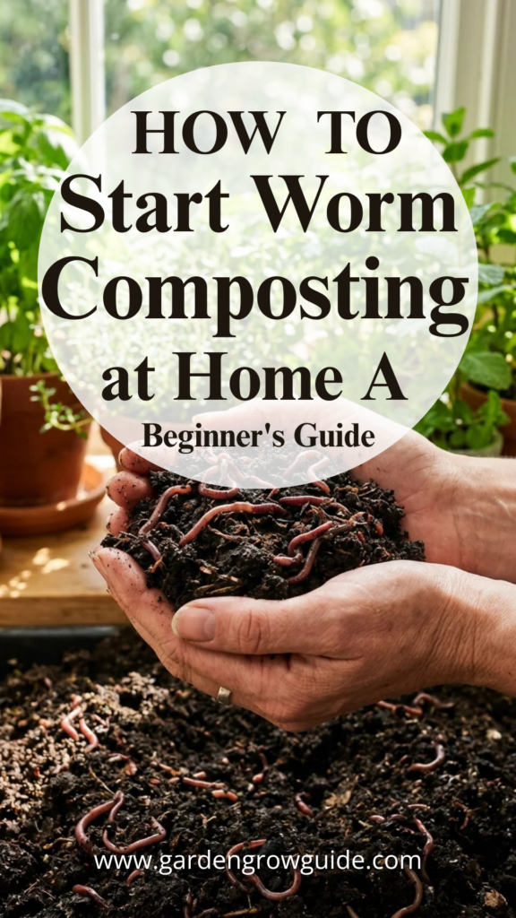 How to Start Worm Composting at Home: A Beginner’s Guide