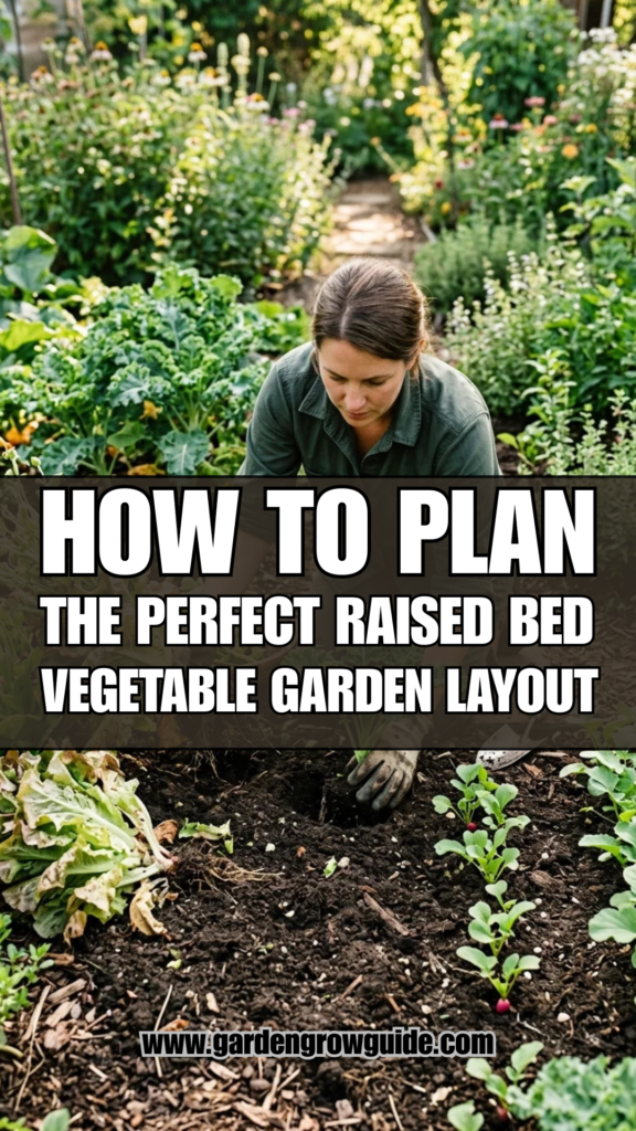 How to Plan the Perfect Raised Bed Vegetable Garden Layout