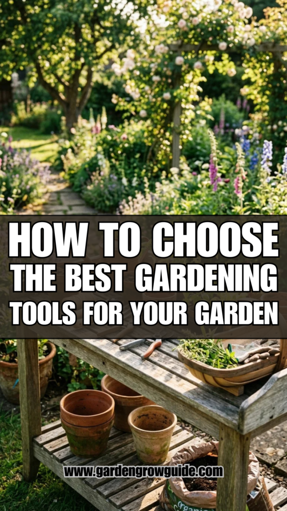 How to Choose the Best Gardening Tools for Your Garden