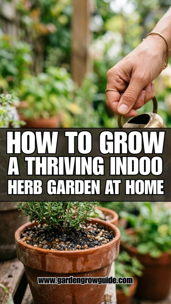 How to Grow a Thriving Indoor Herb Garden at Home