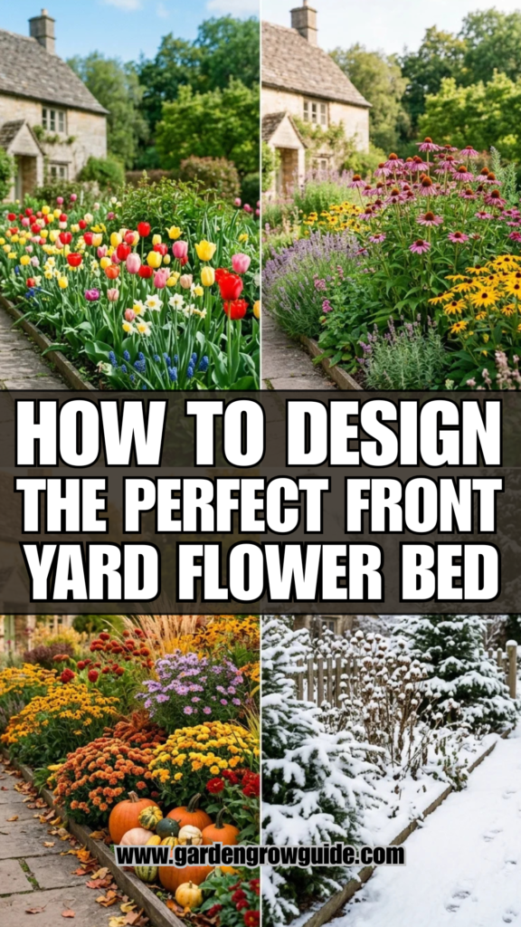 How to Design the Perfect Front Yard Flower Bed