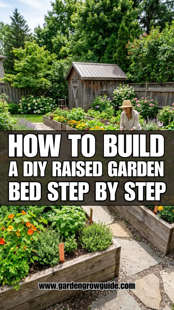 How to Build a DIY Raised Garden Bed Step by Step