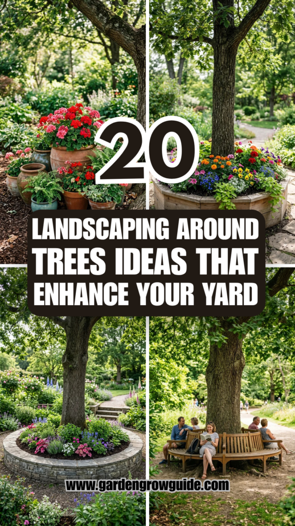 20 Landscaping Around Trees Ideas That Enhance Your Yard