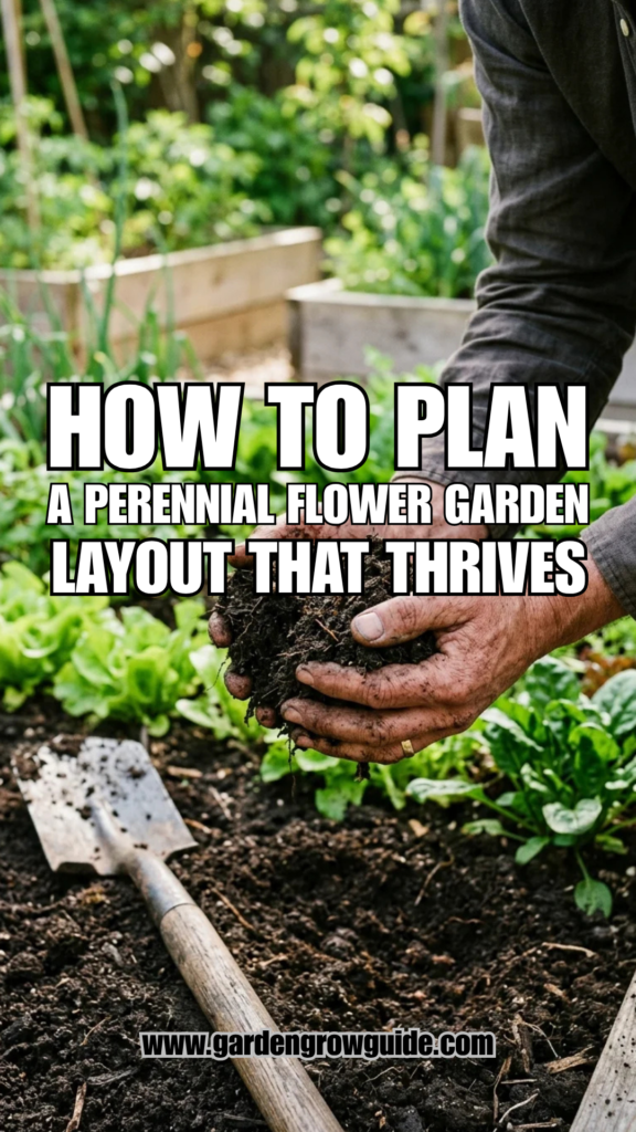 How to Plan a Perennial Flower Garden Layout That Thrives
