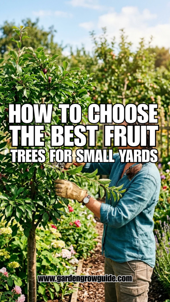 How to Choose the Best Fruit Trees for Small Yards
