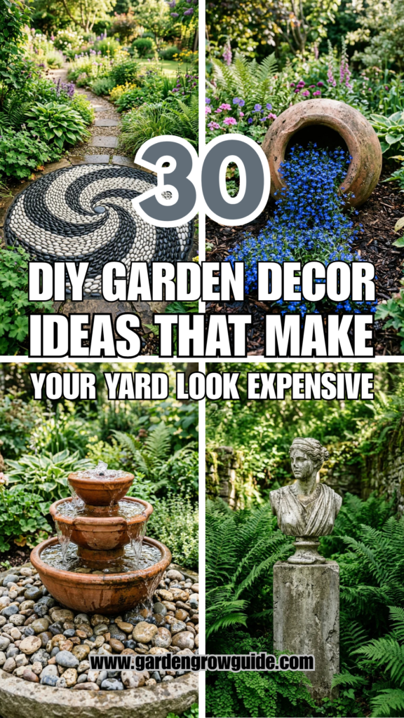 30 DIY Garden Decor Ideas That Make Your Yard Look Expensive
