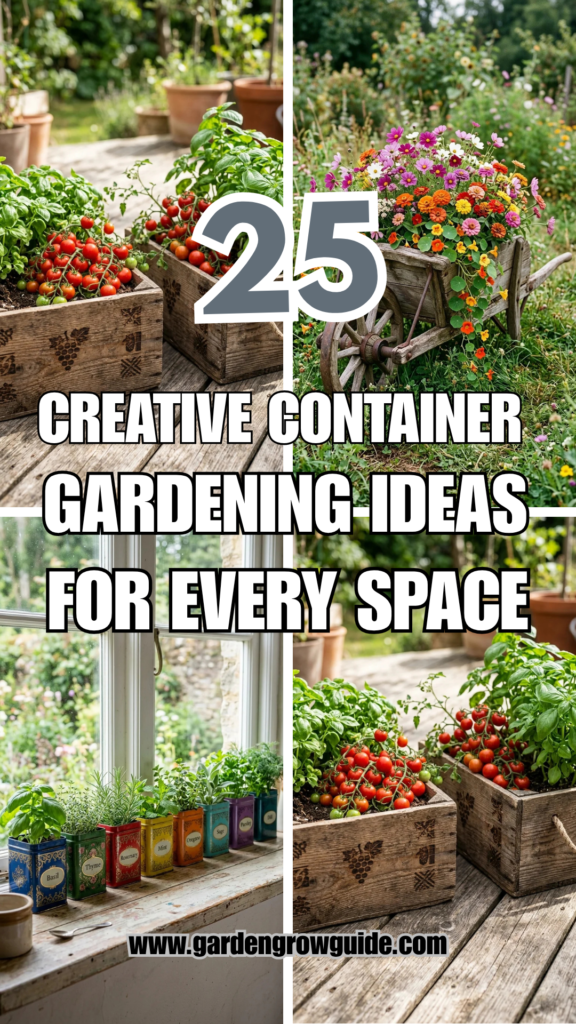 25 Creative Container Gardening Ideas for Every Space