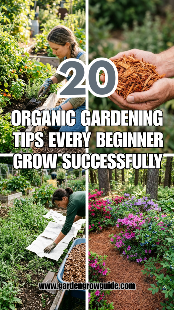 20 Organic Gardening Tips Every Beginner Should Know