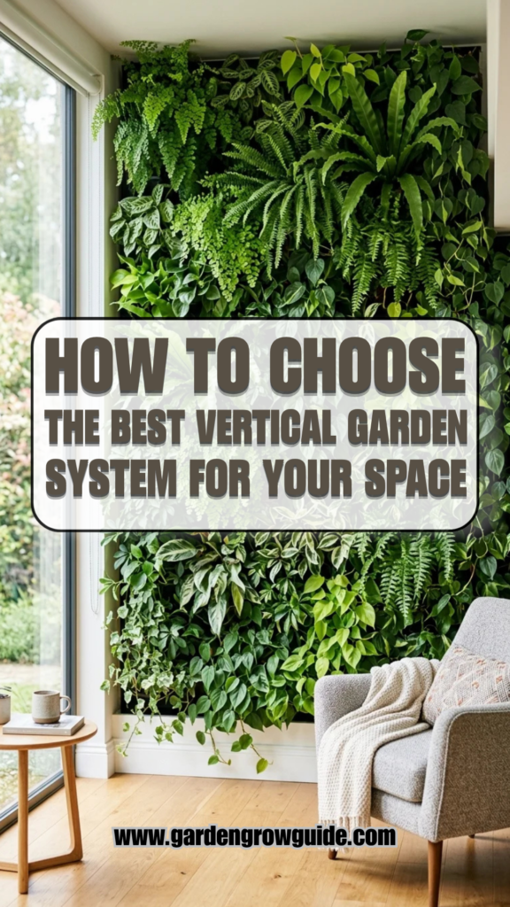 How to Choose the Best Vertical Garden System for Your Space