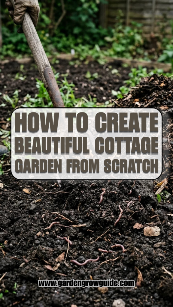 How to Create a Beautiful Cottage Garden from Scratch
