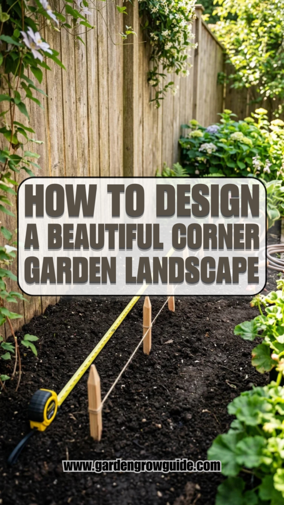 How to Design a Beautiful Corner Garden Landscape
