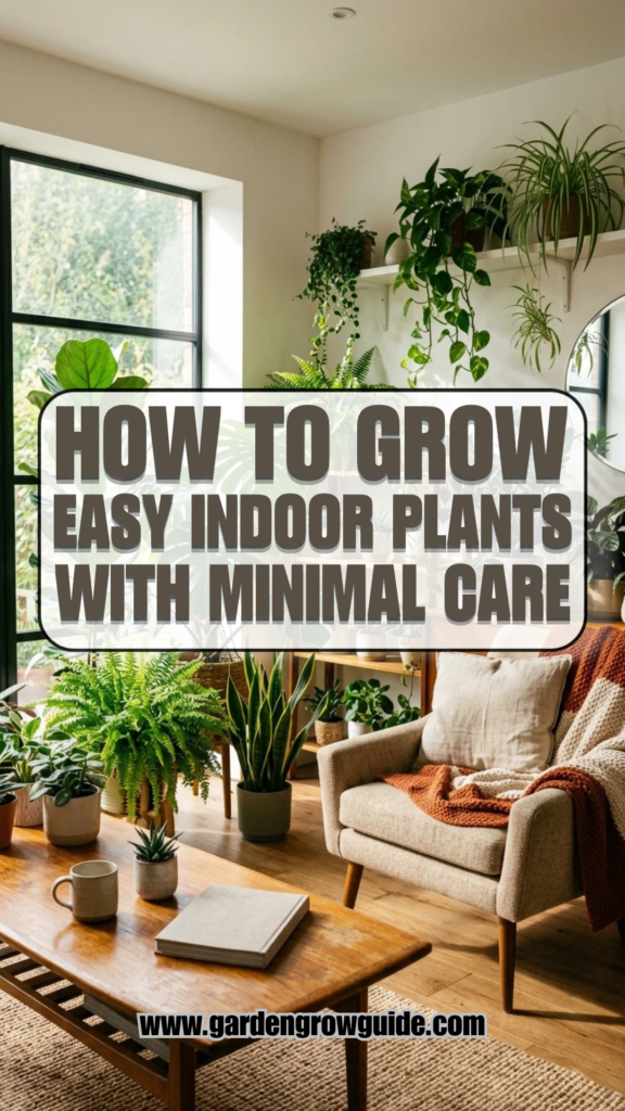 How to Grow Easy Indoor Plants with Minimal Care