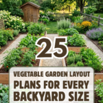25 Vegetable Garden Layout Plans for Every Backyard Size