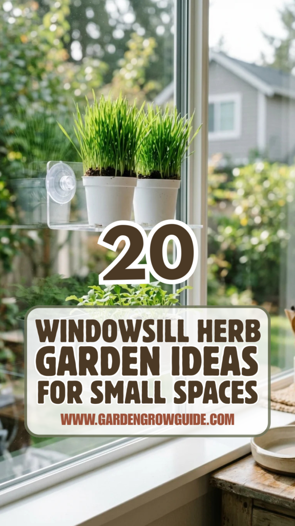 20 Windowsill Herb Garden Ideas for Small Spaces
