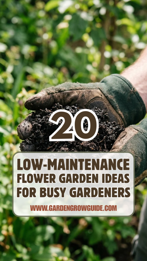 20 Low-Maintenance Flower Garden Ideas for Busy Gardeners