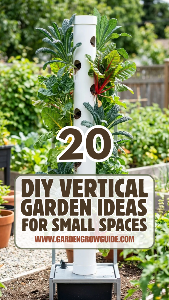 20 DIY Vertical Garden Ideas for Small Spaces