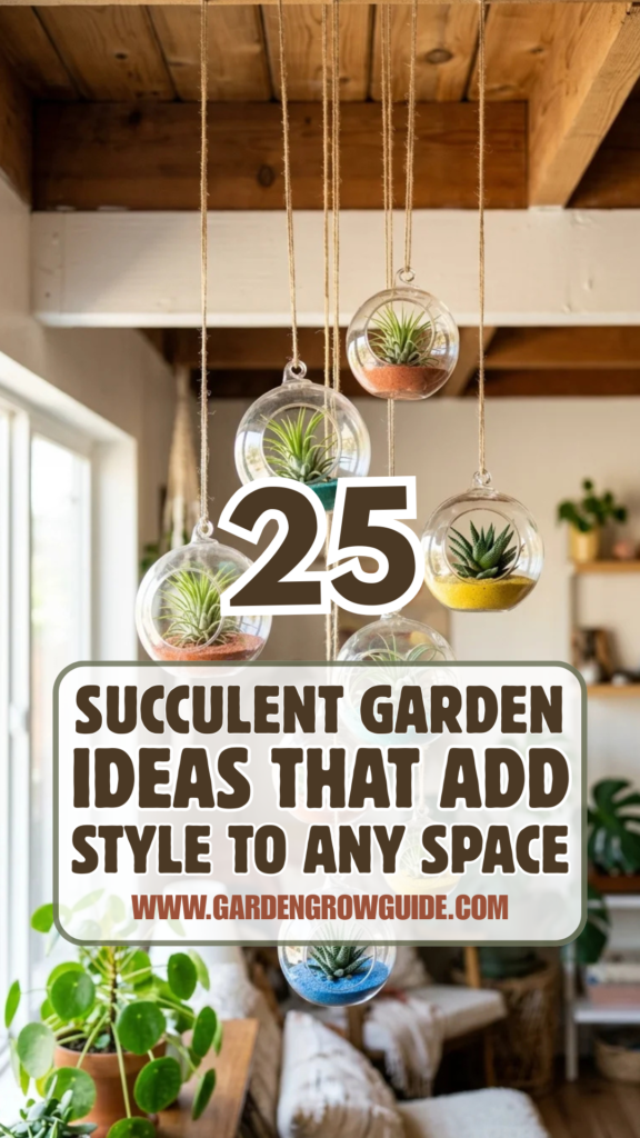 25 Succulent Garden Ideas That Add Style to Any Space
