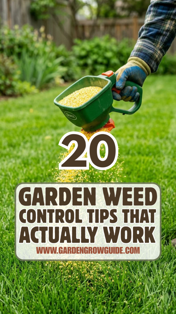 20 Garden Weed Control Tips That Actually Work