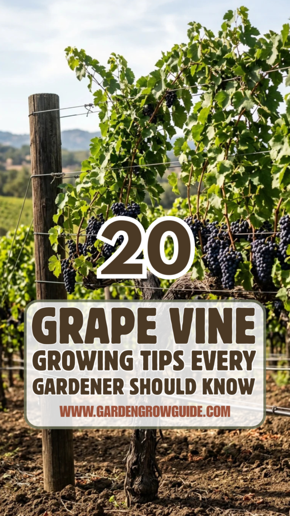 20 Grape Vine Growing Tips Every Gardener Should Know